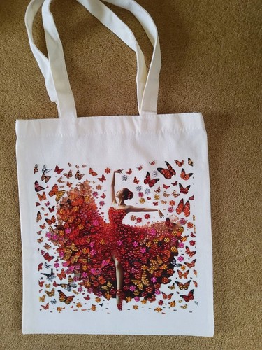 Tote bag gem encrusted - gem,
