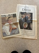 Princess Diana Newspapers