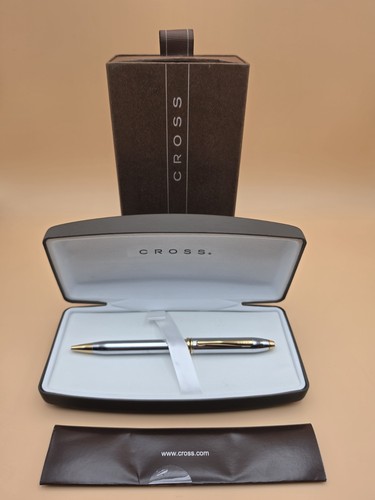 Cross chrome gold ballpoint - chrome,