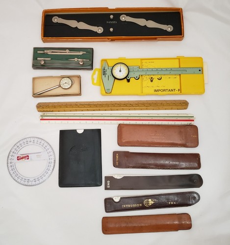 Vtg lot drafting measures - lot,