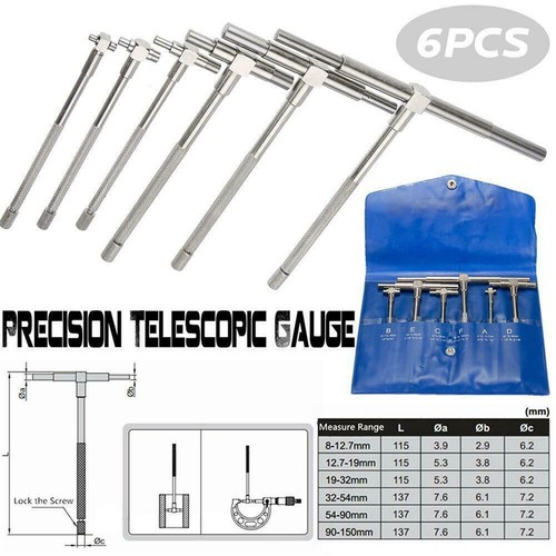 6pcs telescopic gauge set - 6pcs,