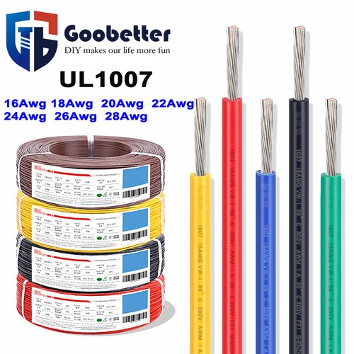16awg 30awg gauge ul1007 - 16awg,