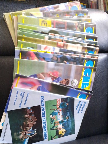 Chelsea home programmes - 28,