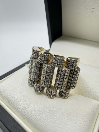 9ct cubic zirconia rolex - zirconia, set