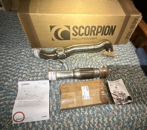 Scorpion sports cat downpipe - cat, &