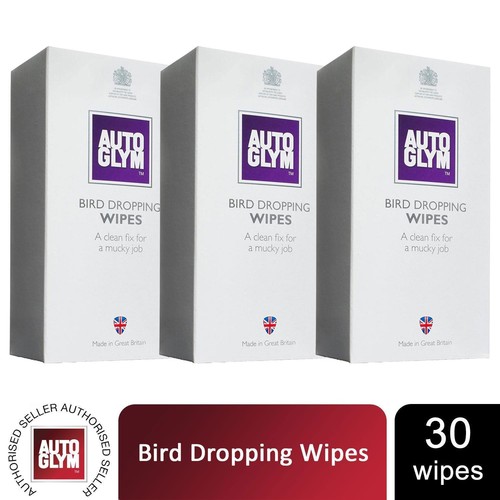 Autoglym bird dropping wipes - autoglym,