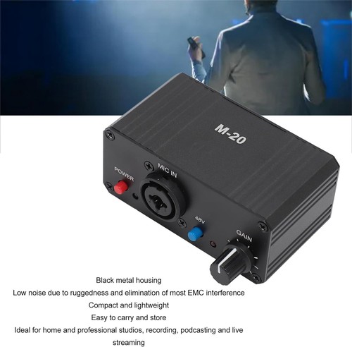 Microphone preamp 48v - microphone, preamp,