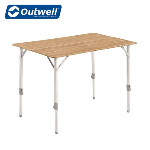 Outwell custer bamboo table - custer,