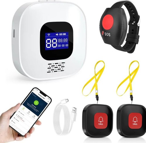 Elderly personal alarm patient - elderly,