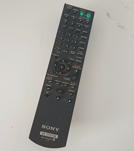Sony aau017 remote control - sony,