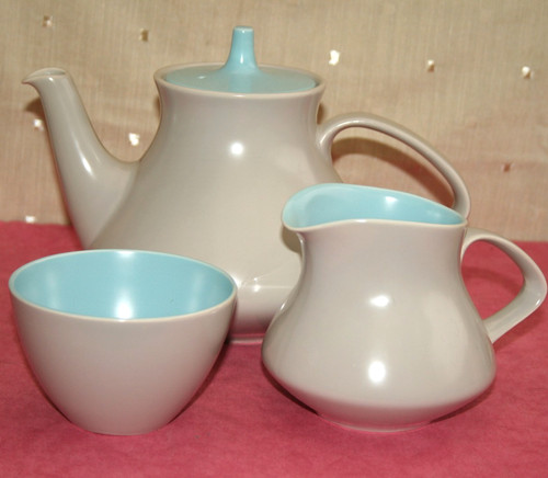 Poole pottery blue - poole, pottery,