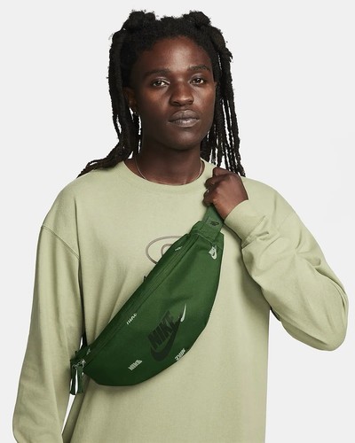 Nike heritage green waist - waist, bag