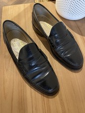 Loake Black Penny Loafers UK Size 7 Men