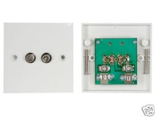 Wall Plate Satellite Twin