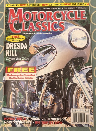 Motorcycle classics magazine - motorcycle,