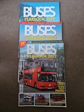 Buses Magazine Yearbooks - 2019, 2020 and 2022