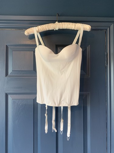 Poirier bridal basque ivory - ,