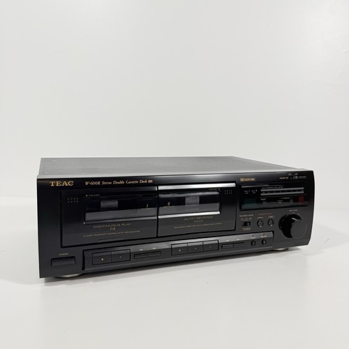 Teac 600r stereo double - teac, w-600r