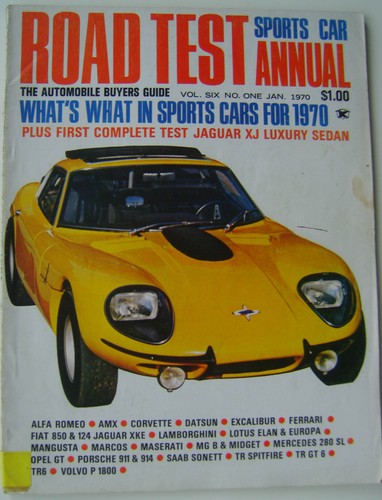Road test sports car annual - road,