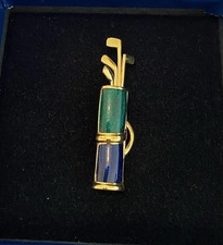 Vintage Blue & Green Enamel