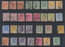 Ceylon stamps 1904 - ceylon,