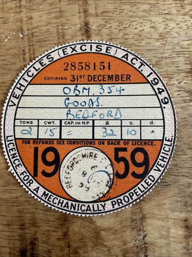 Old vintage tax - old,