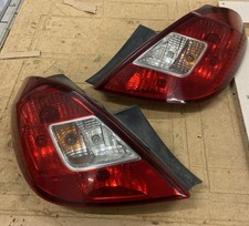 2006-2014 VAUXHALL CORSA D 5 DOOR PAIR OF REAR LIGHTS 13269050/13269051