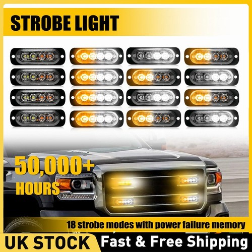 Led amber white - amber, recovery