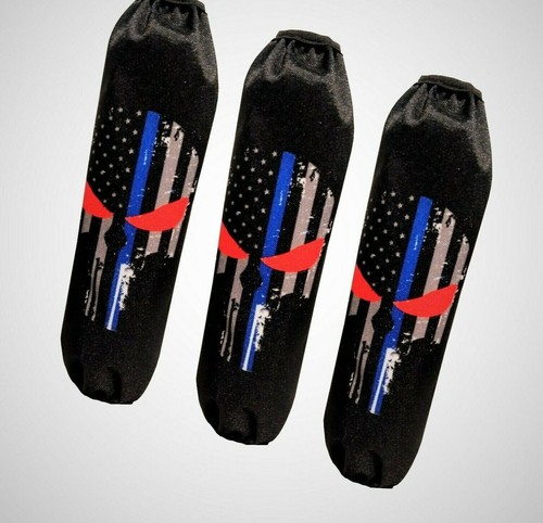 Black american skull shock - black,