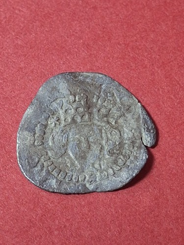 Henry silver hammered penny - v,
