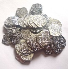 50 Silver Coins Board Doubloon