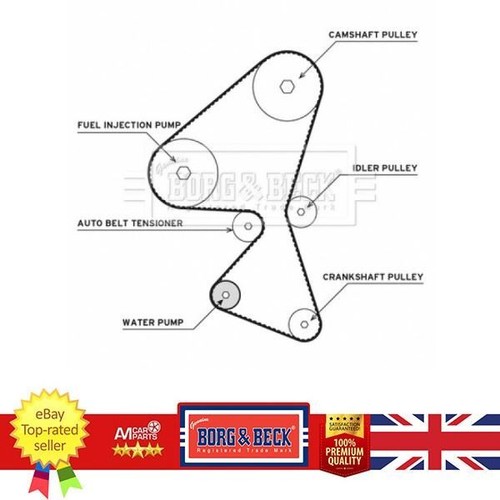 Timing belt water - belt, &