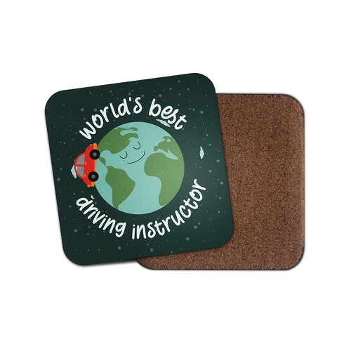 Square single coaster - single,
