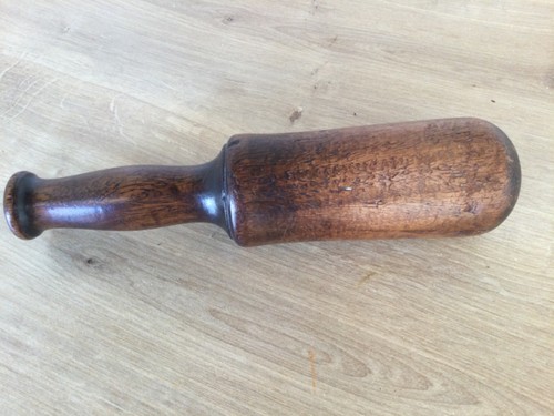 18thc lignum vitae apothecary