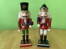 2 Wooden Christmas Nutcracker
