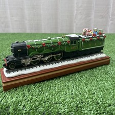 The Bradford Exchange Flying Scotsman Christmas Express Musical Locomotive Rare