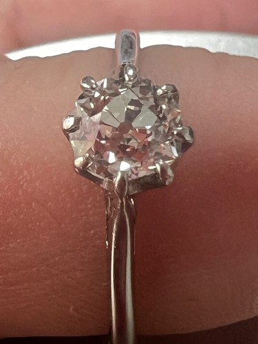 Stunning platinum carat - platinum, 0.50