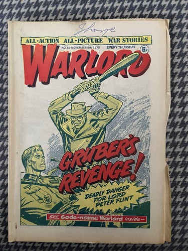Warlord comic 59 - comic, november