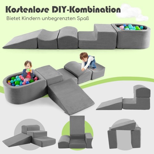 Northix foam building blocks - building,