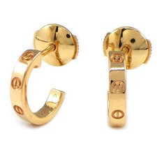 Cartier Pierced Earrings Love