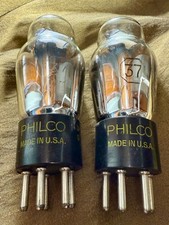 Pair of Philco Type 37