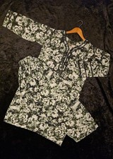 M/L/XL/XXL, 2pcs linen shalwar