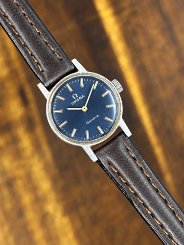 Omega genève blue dial - genève, manual