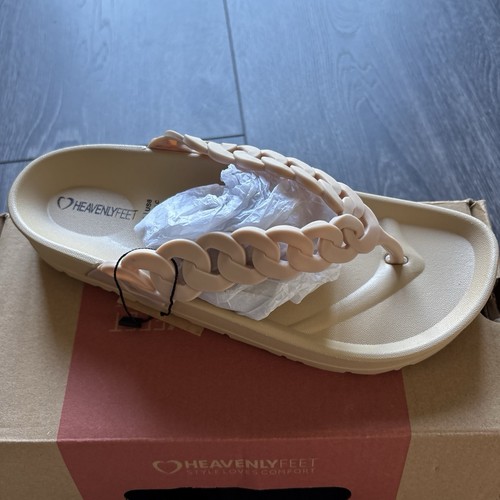 Heavenly feet nude mules - heavenly,