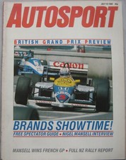 AUTOSPORT magazine 10 July