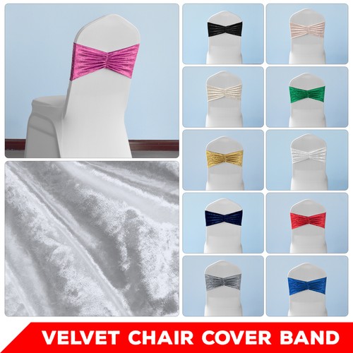 100x velvet chair band - chair,