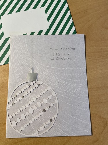 New christmas card to an - m&s,