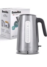 BREVILLE EDGE COLLECTION LOW STEAM 1.7L KETTLE 3KW FAST BOIL VKT236 NEW.