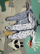 Baby Boys Bundle Of Sleepsuit Multi Brand 3-6 Months And One 0-3 Month