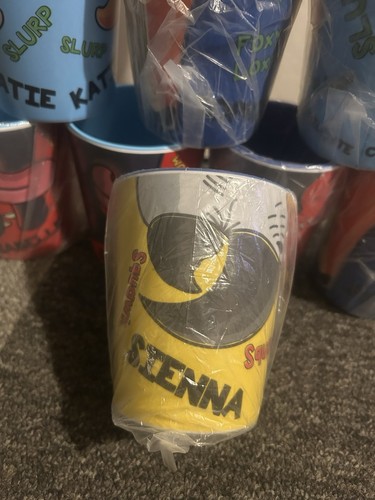 Personalised kids cartoon cup - personalised,